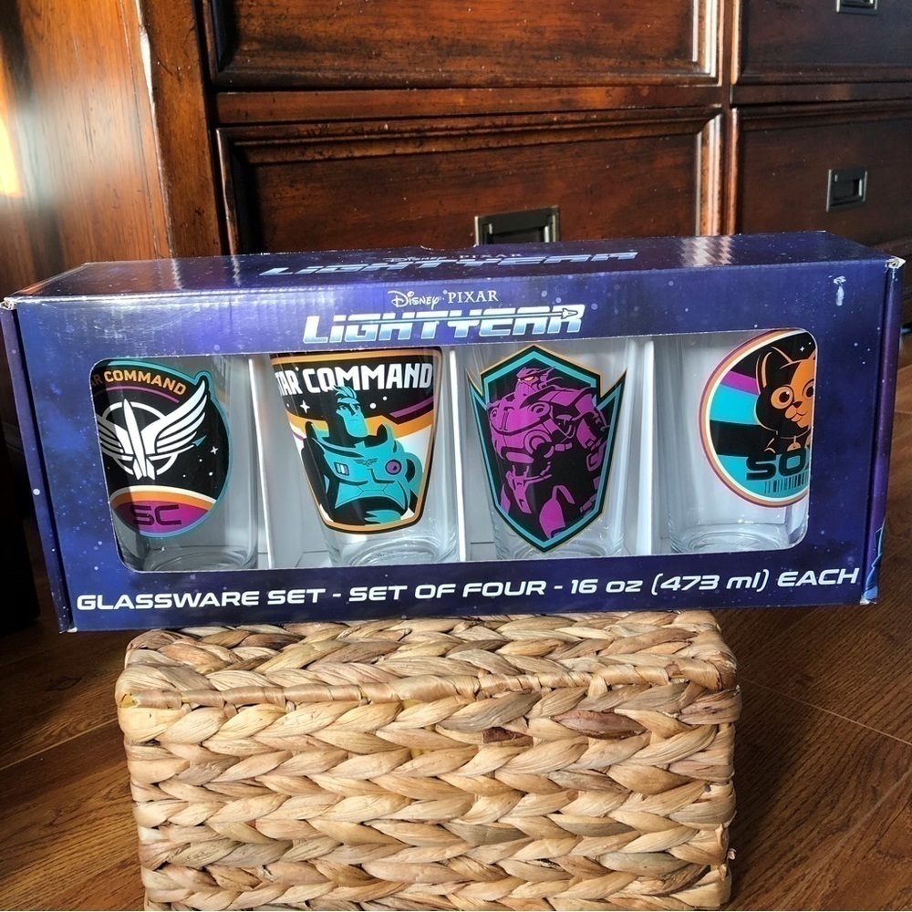 Disney Pixar: Lightyear Glassware 4pc. set, 16oz